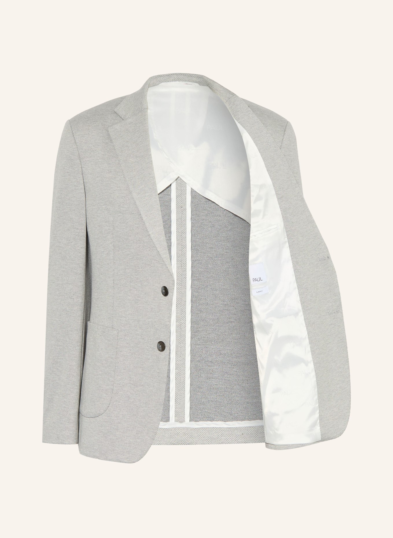 PAUL Marynarka slim fit z dżerseju: 980 Greige