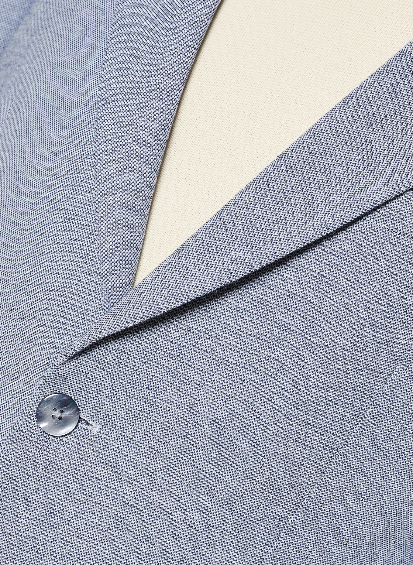 PAUL Slim fit jersey suit jacket: 670 Mid Blue
