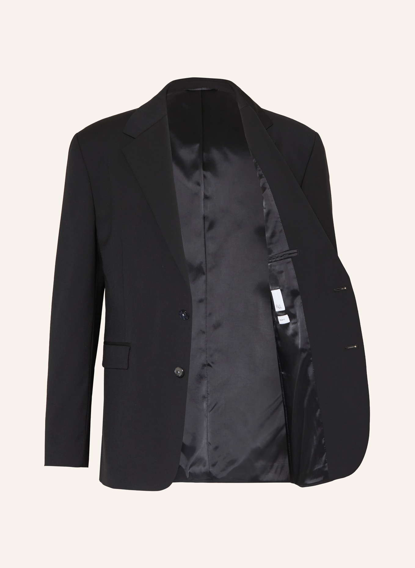 PAUL Slim fit suit jacket: 900 BLACK
