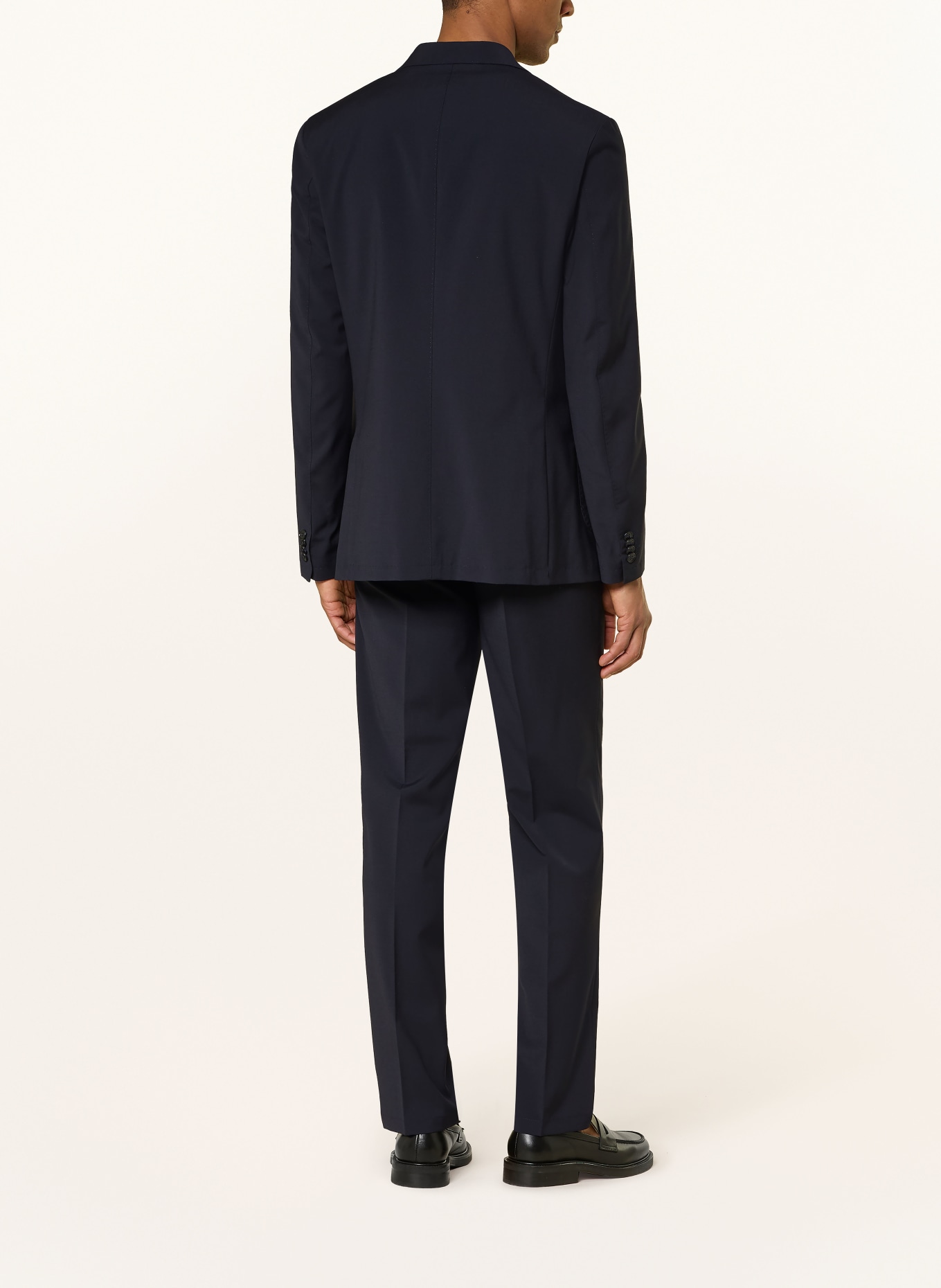 PAUL Slim fit suit jacket: 680 NAVY