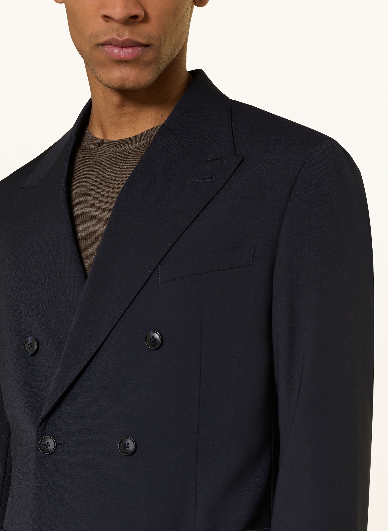 PAUL Slim fit suit jacket: 680 NAVY
