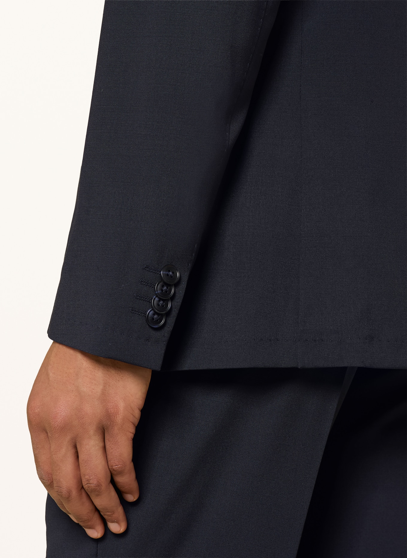 PAUL Slim fit suit jacket: 680 NAVY