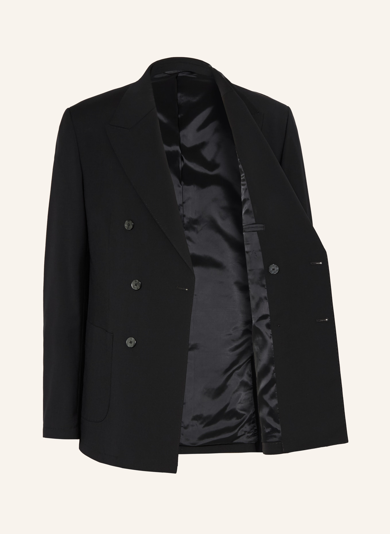 PAUL Slim fit suit jacket: 900 BLACK