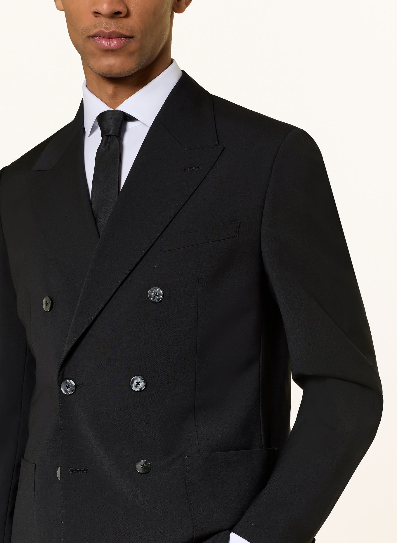 PAUL Slim fit suit jacket: 900 BLACK