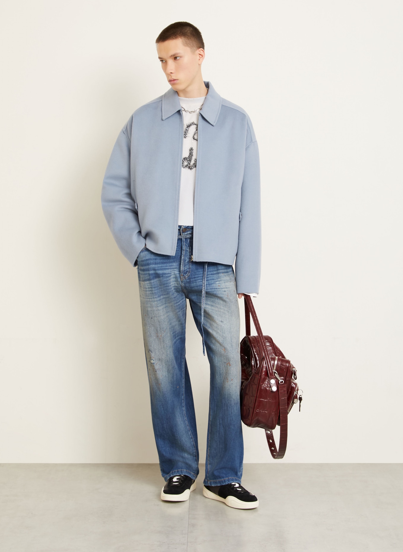 Acne Studios Jeans 1991 Loose Fit: 863 MID BLUE
