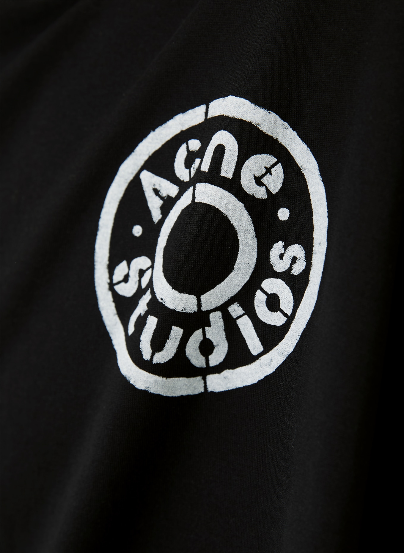 Acne Studios Koszulka z długim rękawem: CZARNY