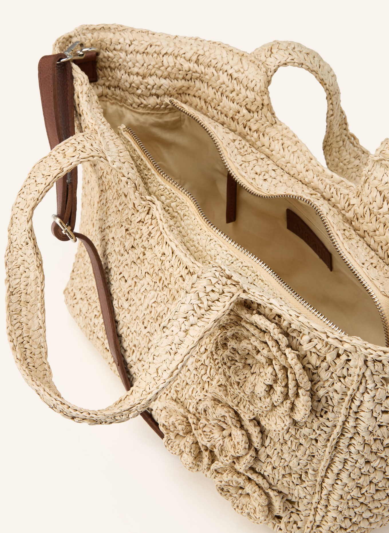 ANOKHI Shopper: HELLBRAUN / SILBER / DUNKELBRAUN