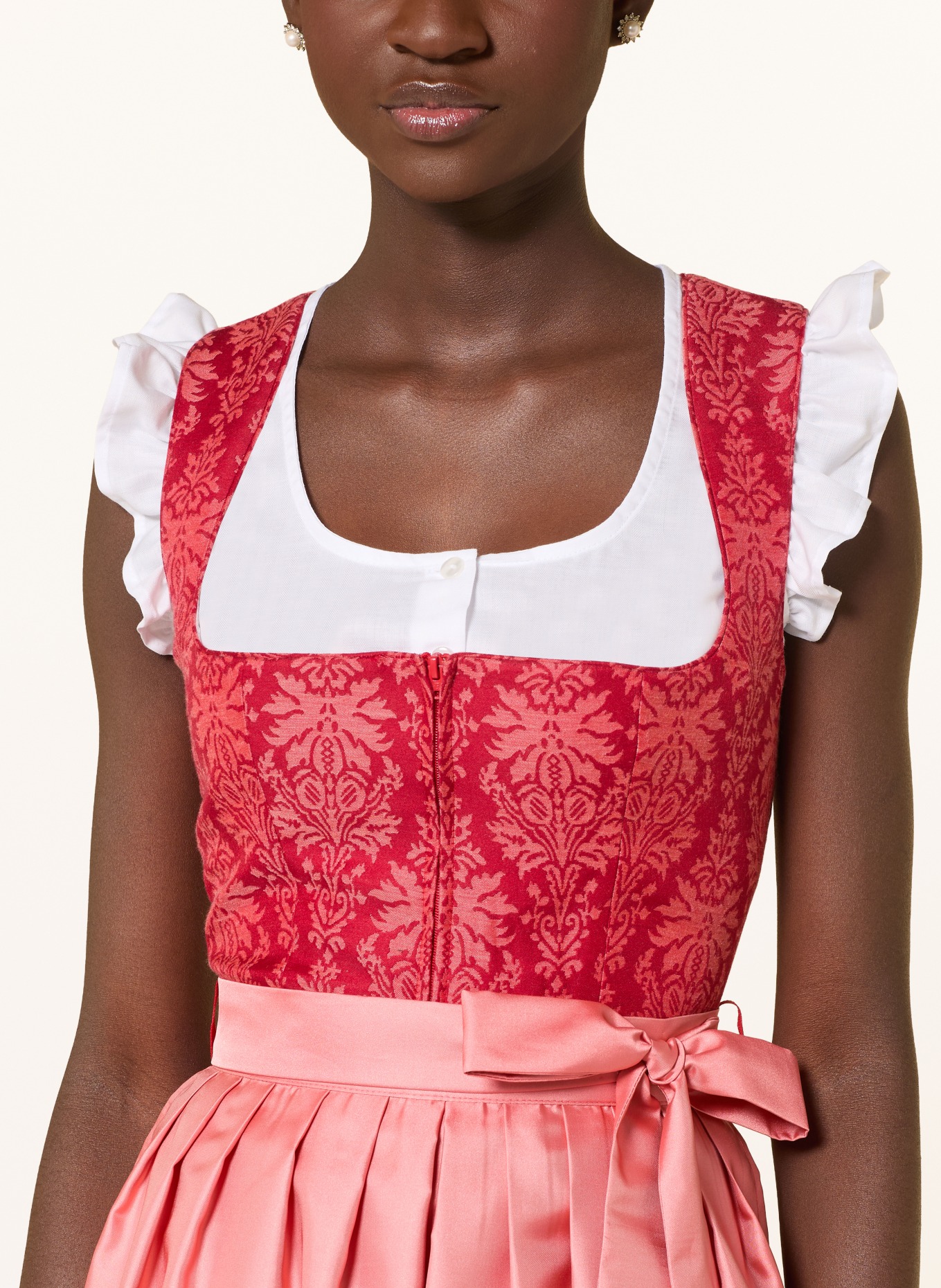 BERWIN & WOLFF Dirndlová blůza: BÍLÁ