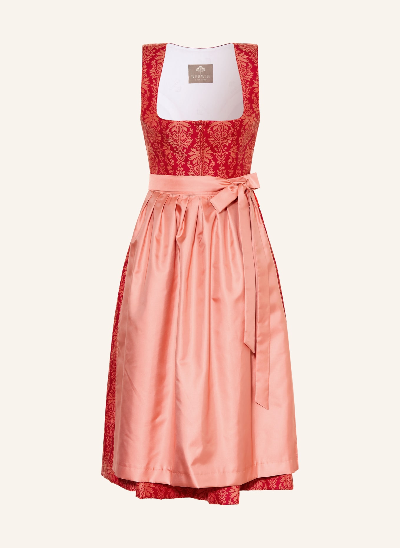 BERWIN & WOLFF traditional dress: DARK RED / LIGHT RED / RED