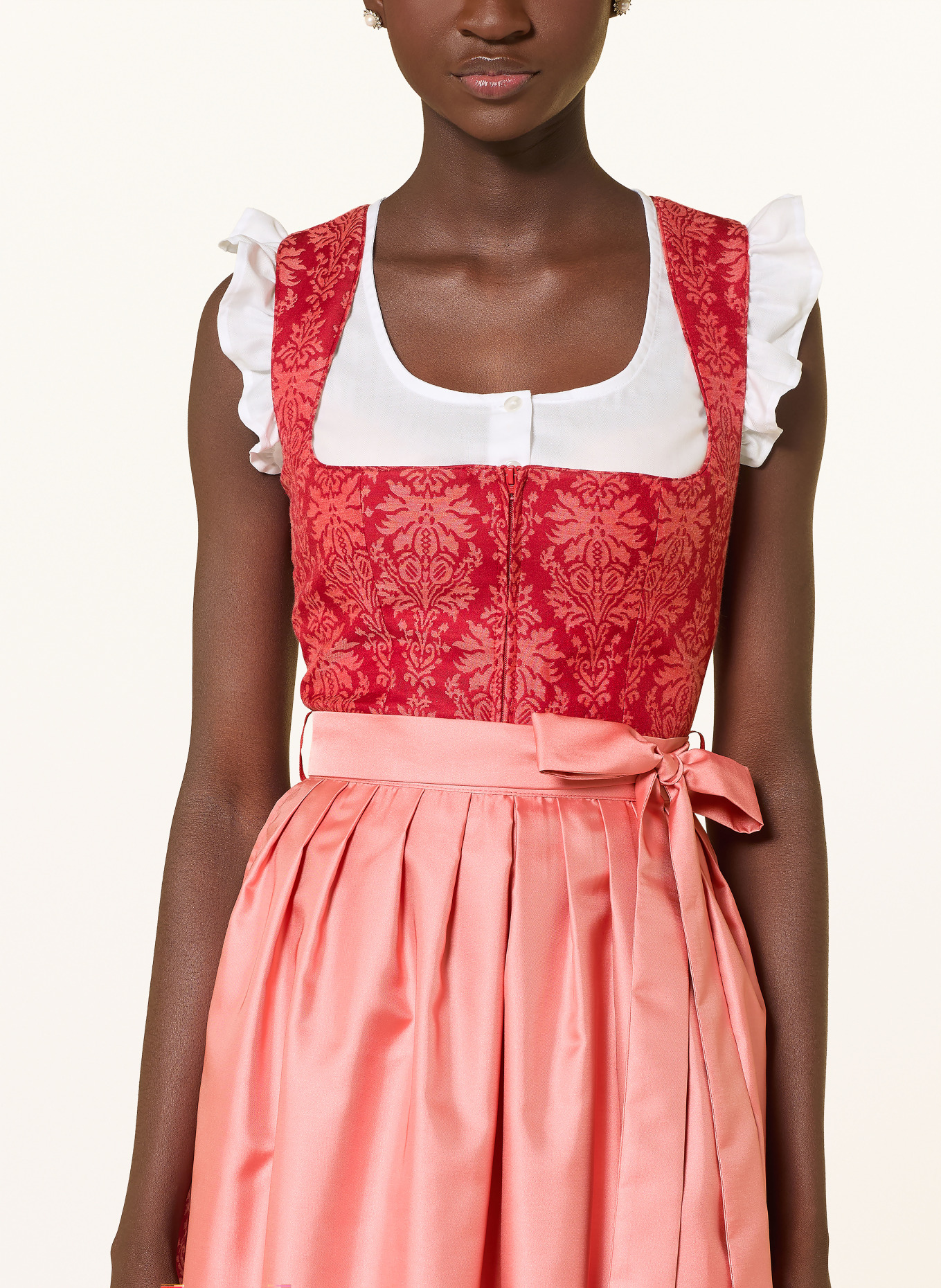 BERWIN & WOLFF traditional dress: DARK RED / LIGHT RED / RED