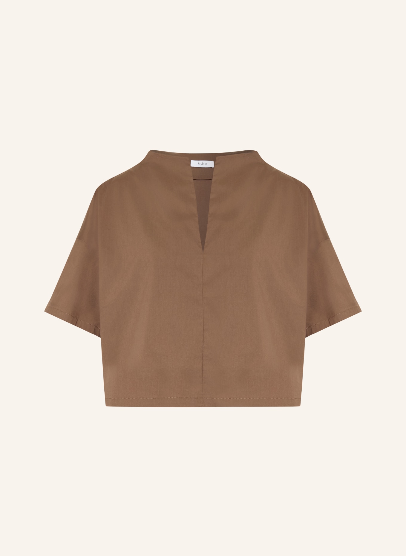 Stylein blouse shirt: BROWN