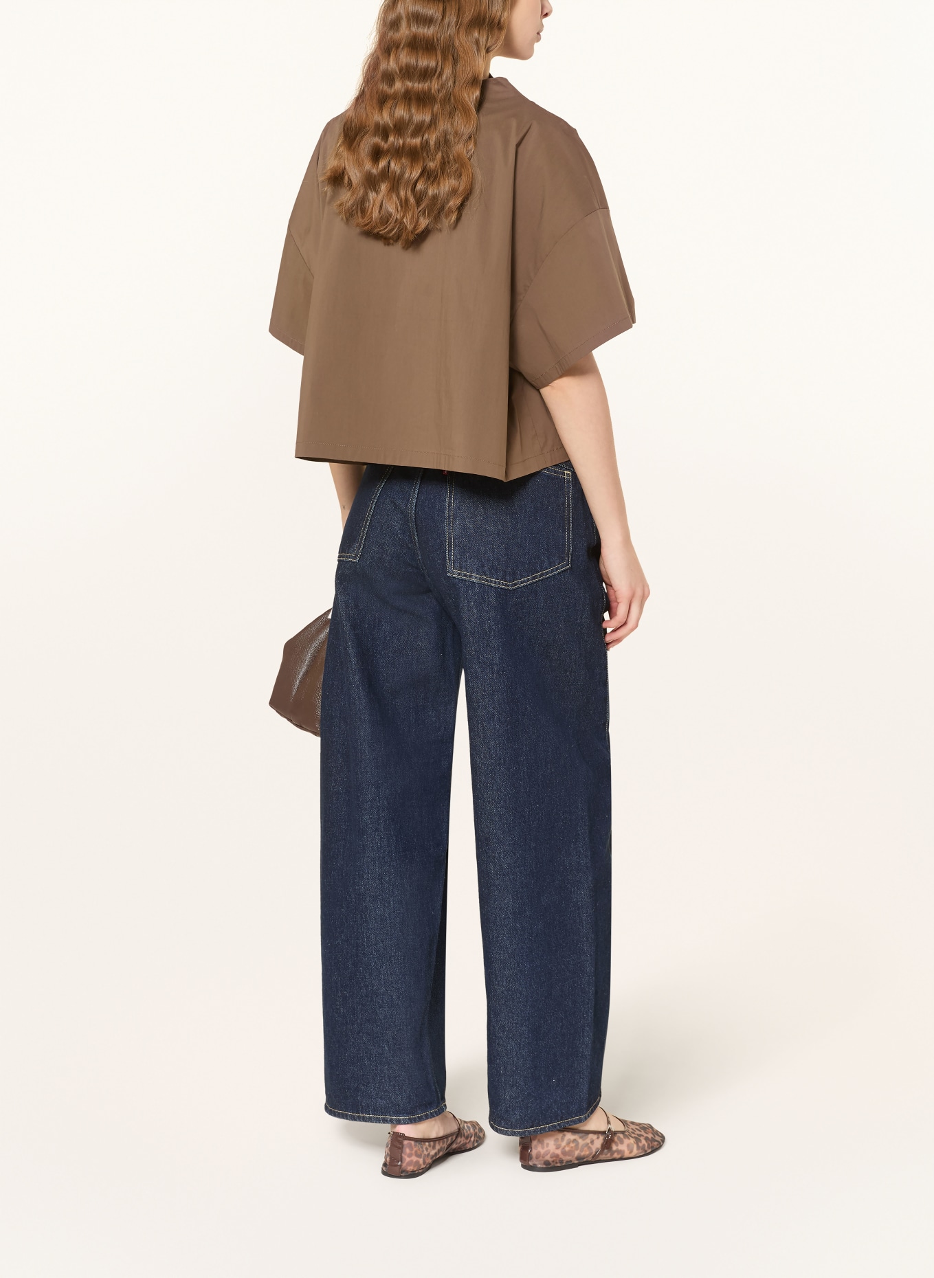 Stylein blouse shirt: BROWN