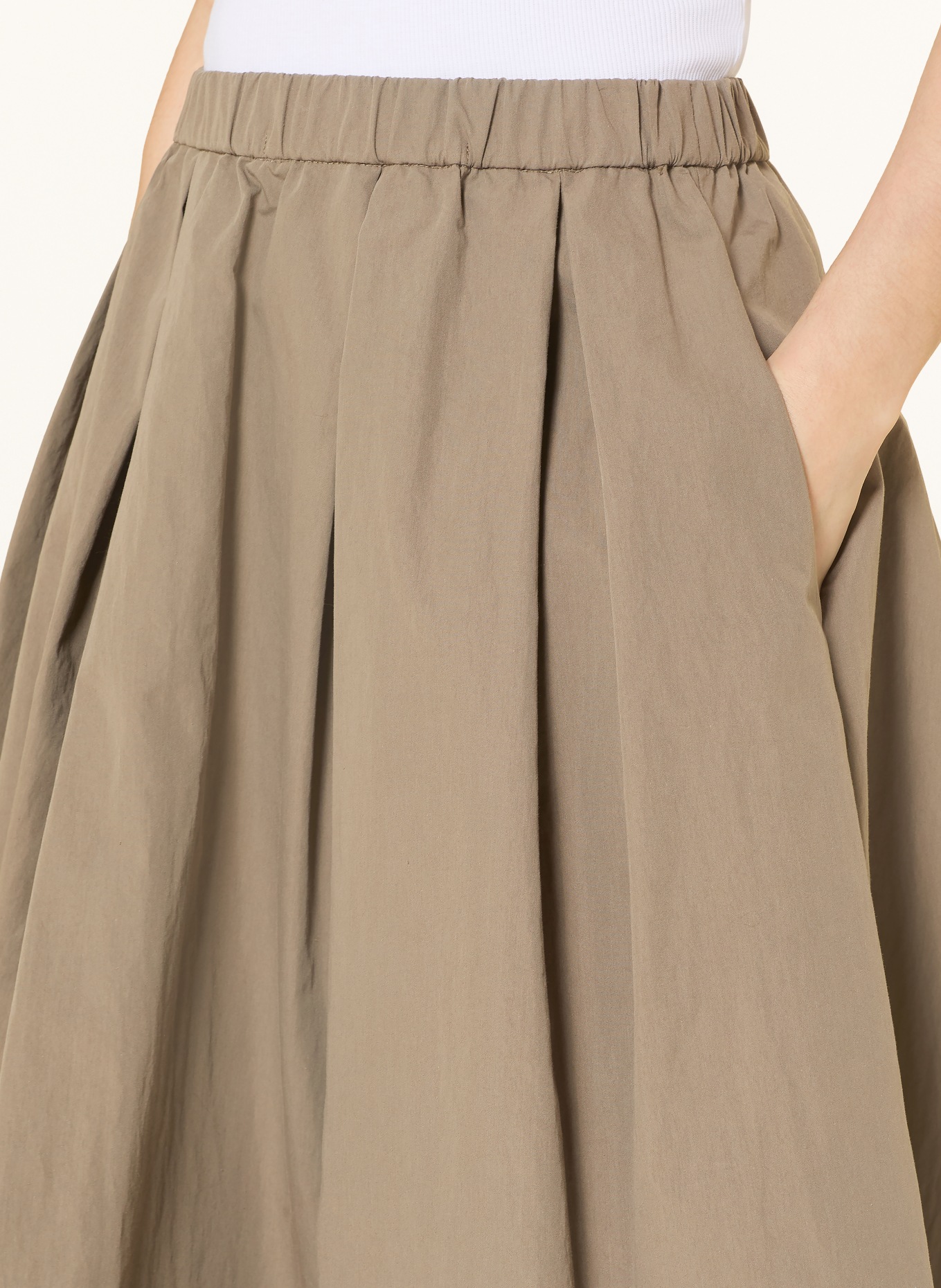 Stylein Faltenrock SORINA: OLIV