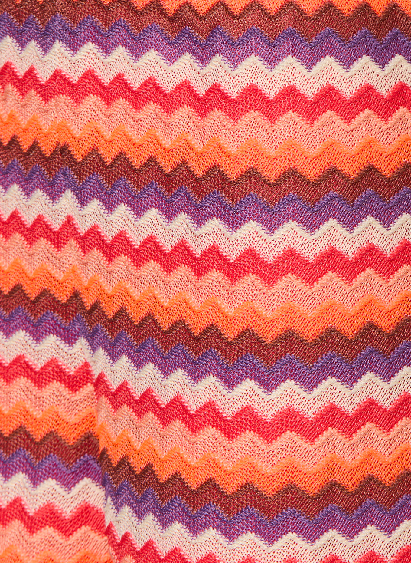 s.Oliver RED Strickshorts: NEONORANGE / ECRU / LILA