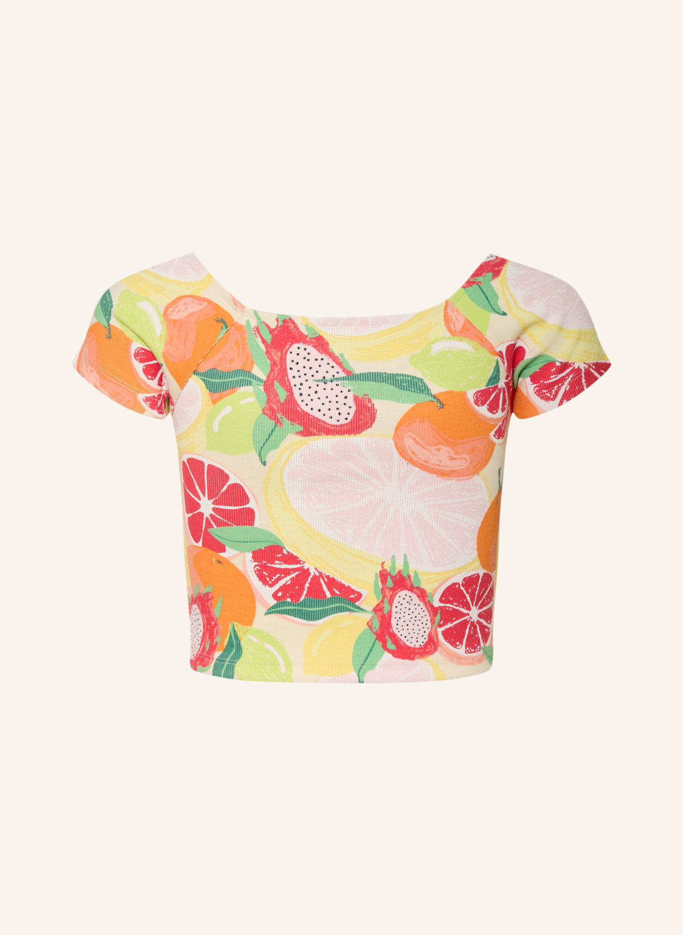 s.Oliver RED T-Shirt: HELLROSA / ROT / HELLGELB