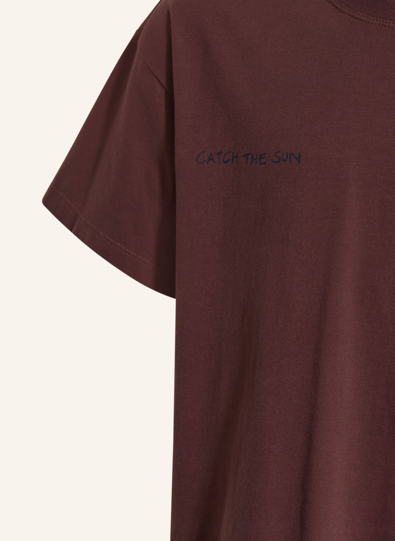 s.Oliver RED T-Shirt: BRAUN / DUNKELBLAU