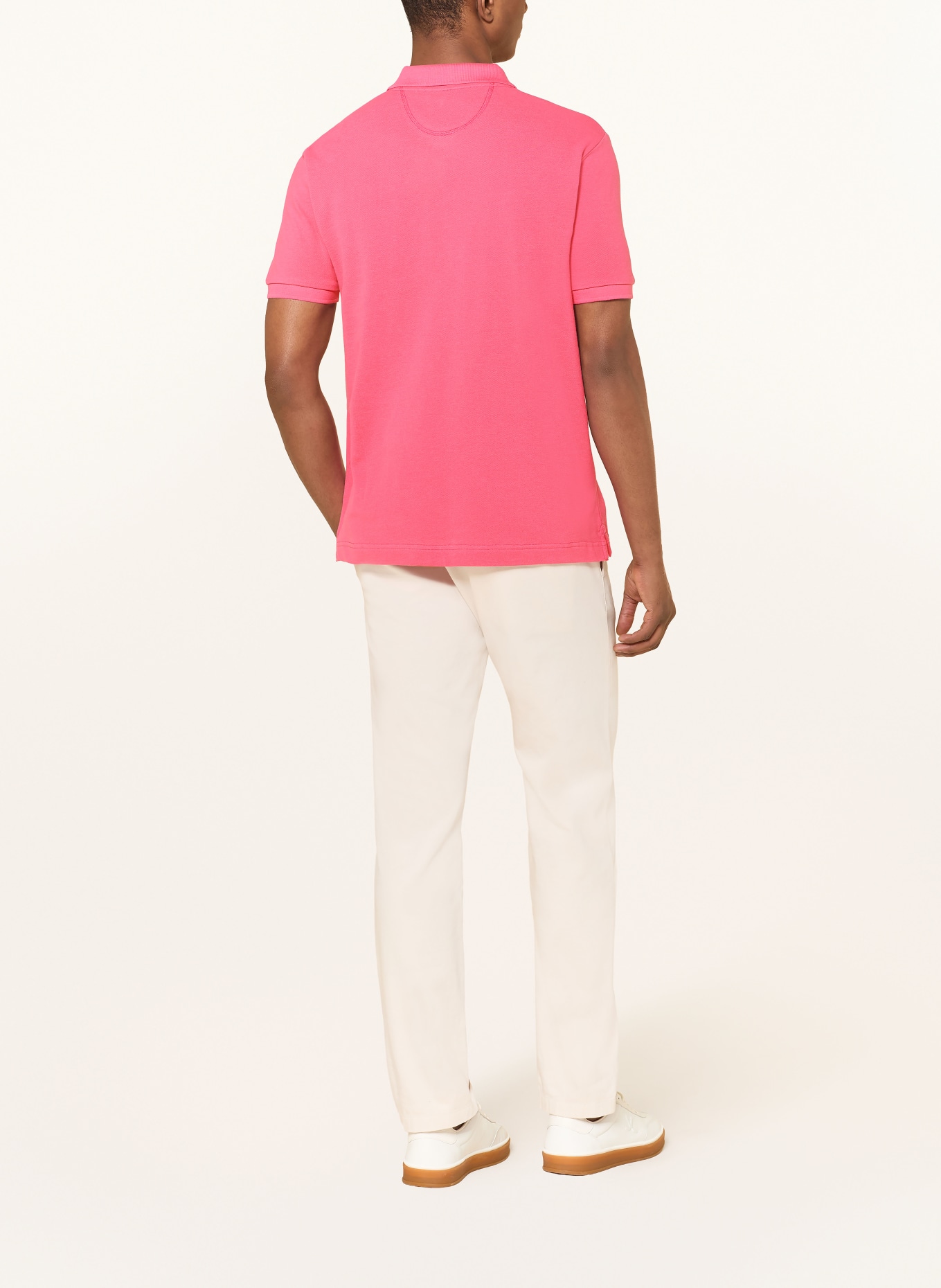 LA MARTINA Piqué-Poloshirt Regular Fit: PINK