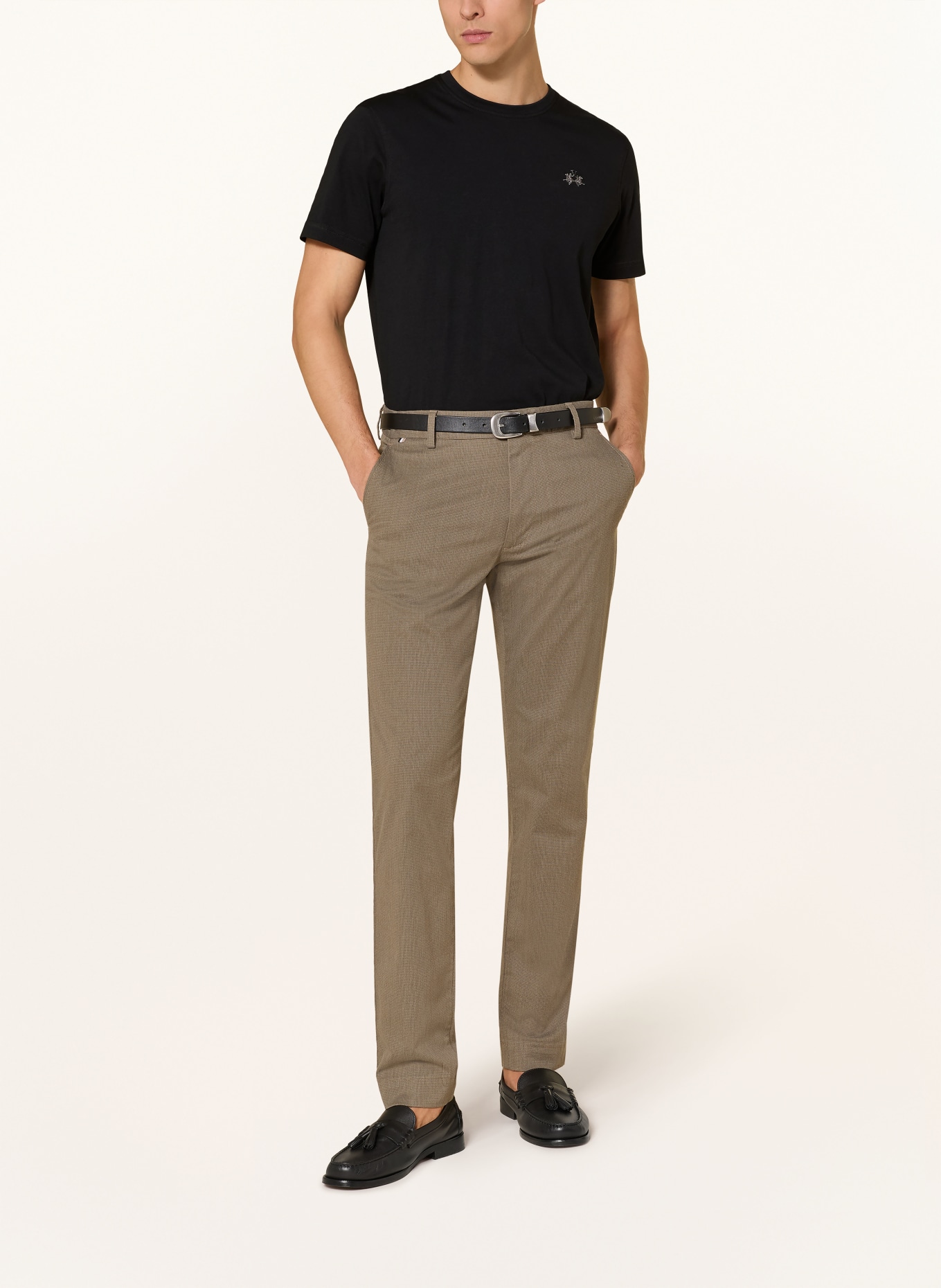 LA MARTINA T-shirt: BLACK