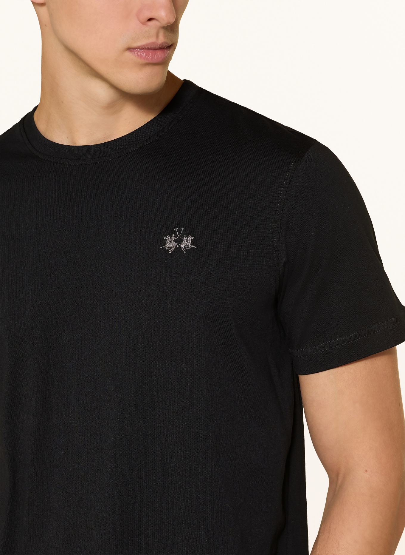 LA MARTINA T-shirt: BLACK