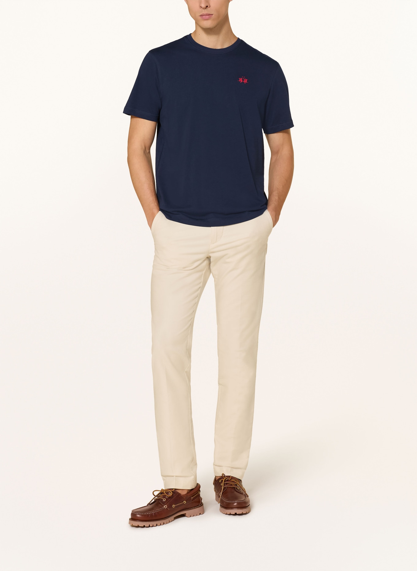 LA MARTINA T-shirt: DARK BLUE