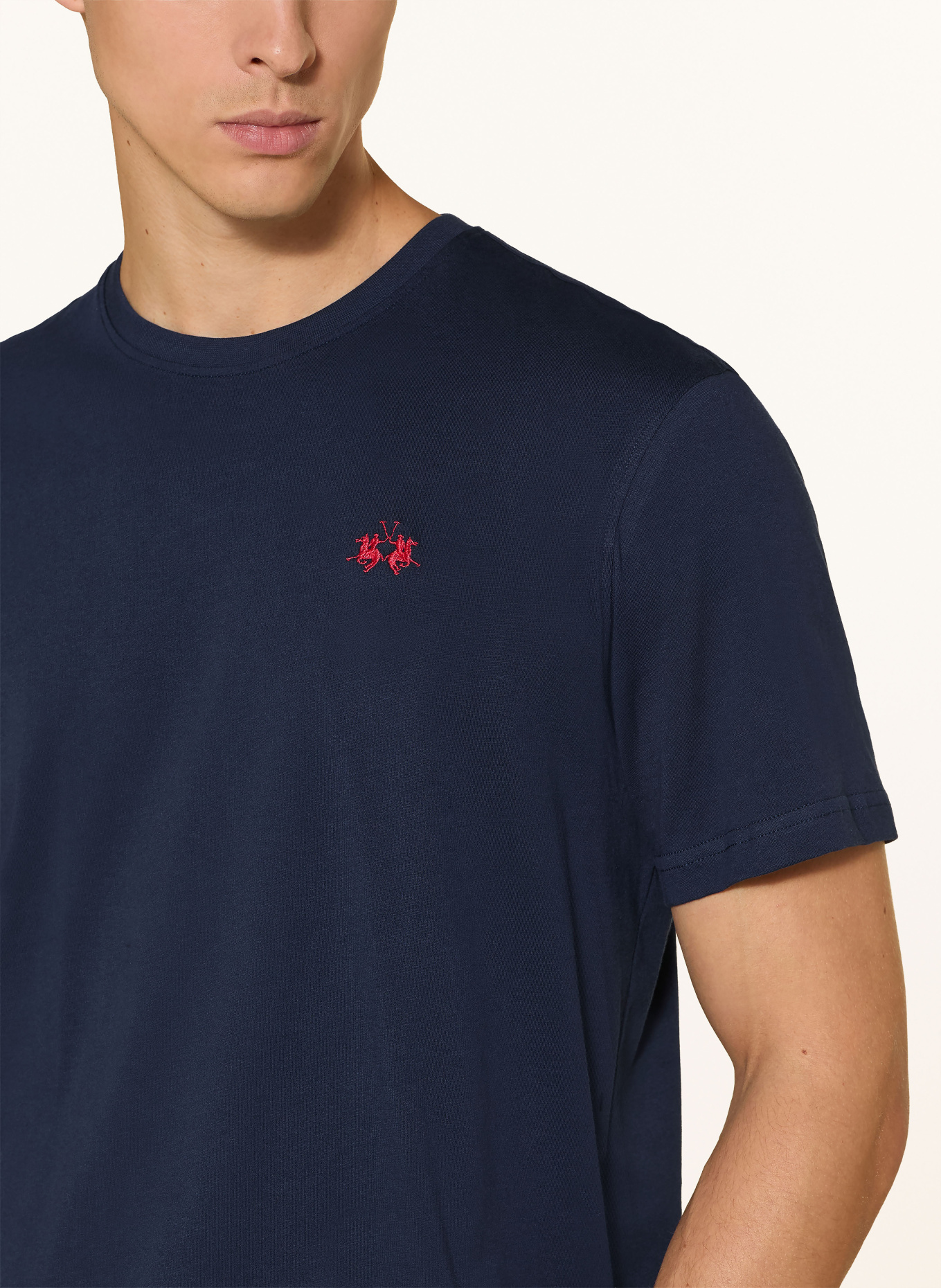 LA MARTINA T-shirt: DARK BLUE