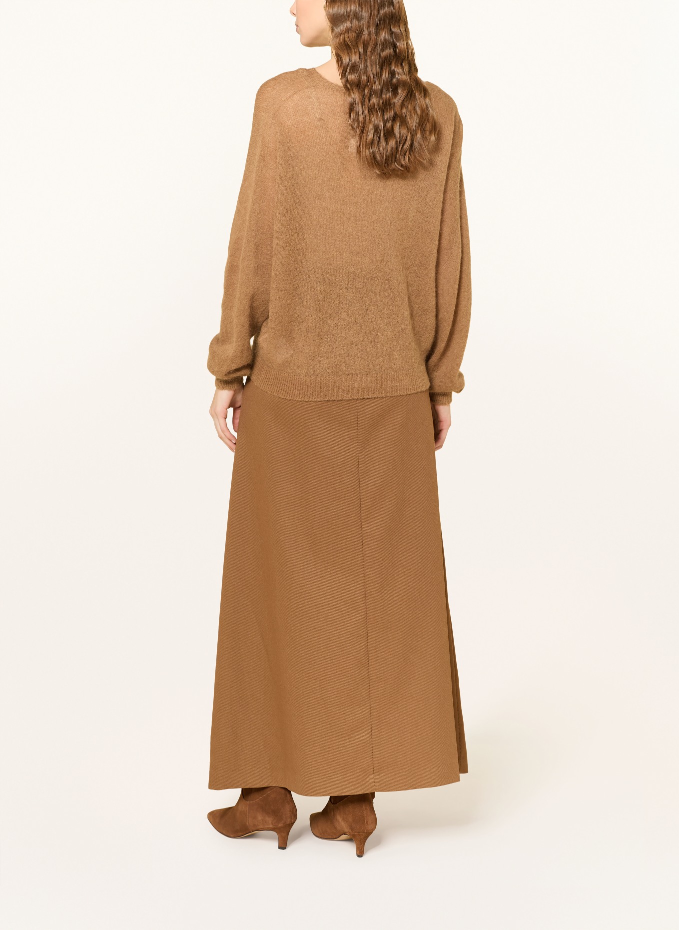 Rich & Royal Pullover mit Alpaka: COGNAC