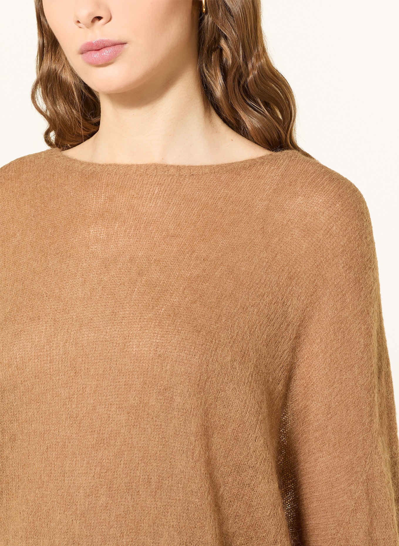 Rich & Royal Pullover mit Alpaka: COGNAC