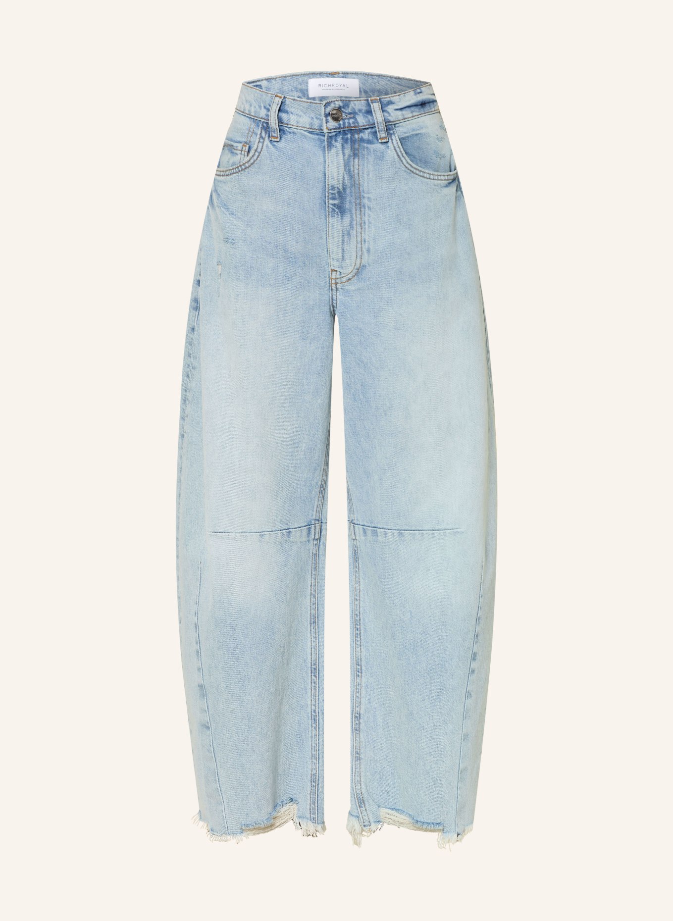 Rich & Royal Barrel Jeans: 700 DENIM BLUE