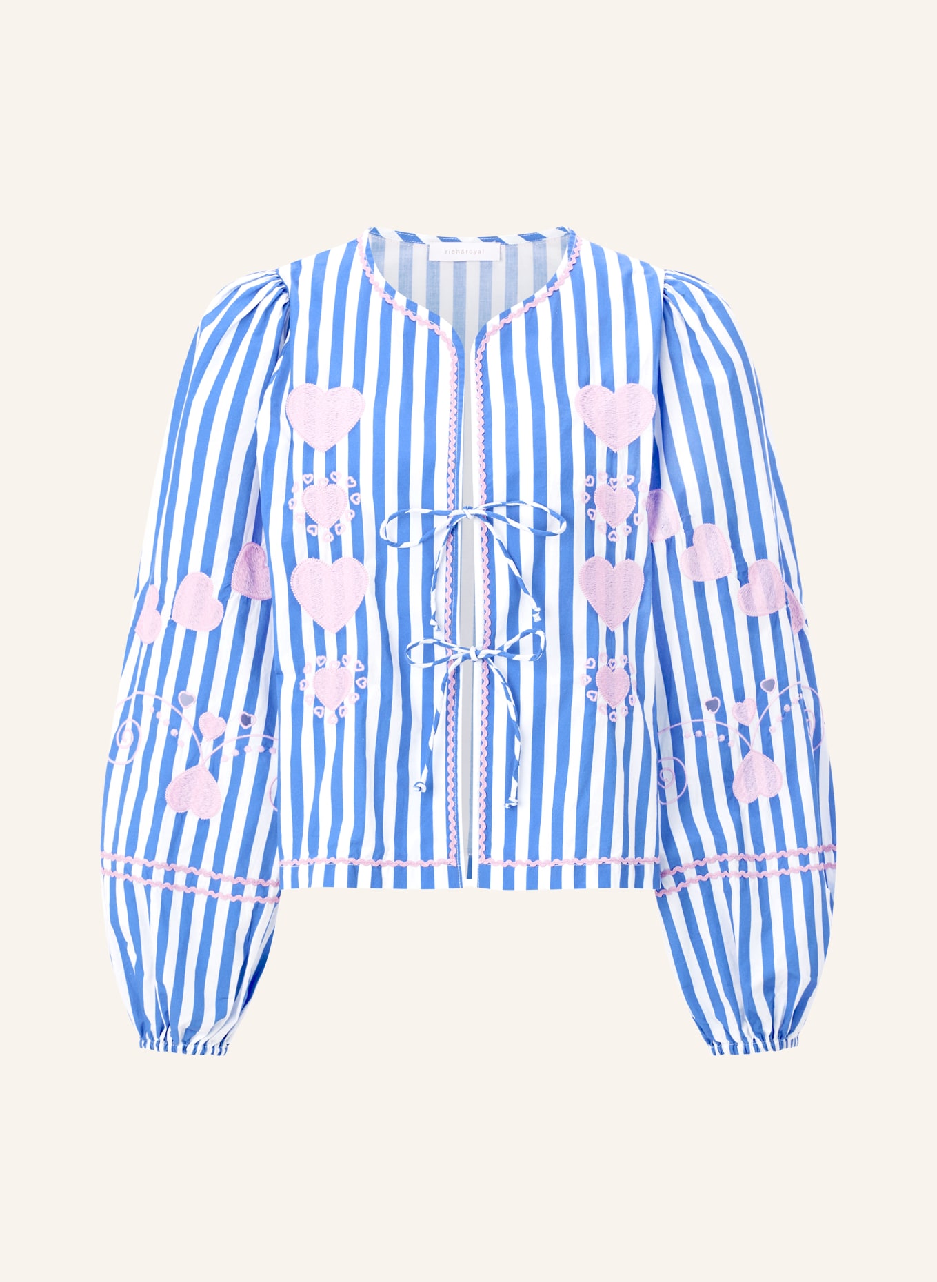 Rich & Royal halenka: MODRÁ / RŮŽOVÁ / BÍLÁ