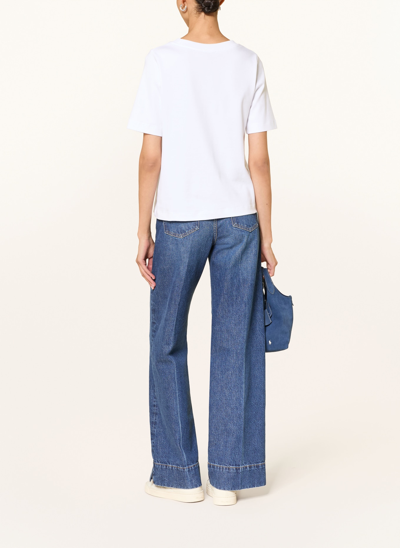 lilienfels Tričko s ozdobnými kameny: BÍLÁ