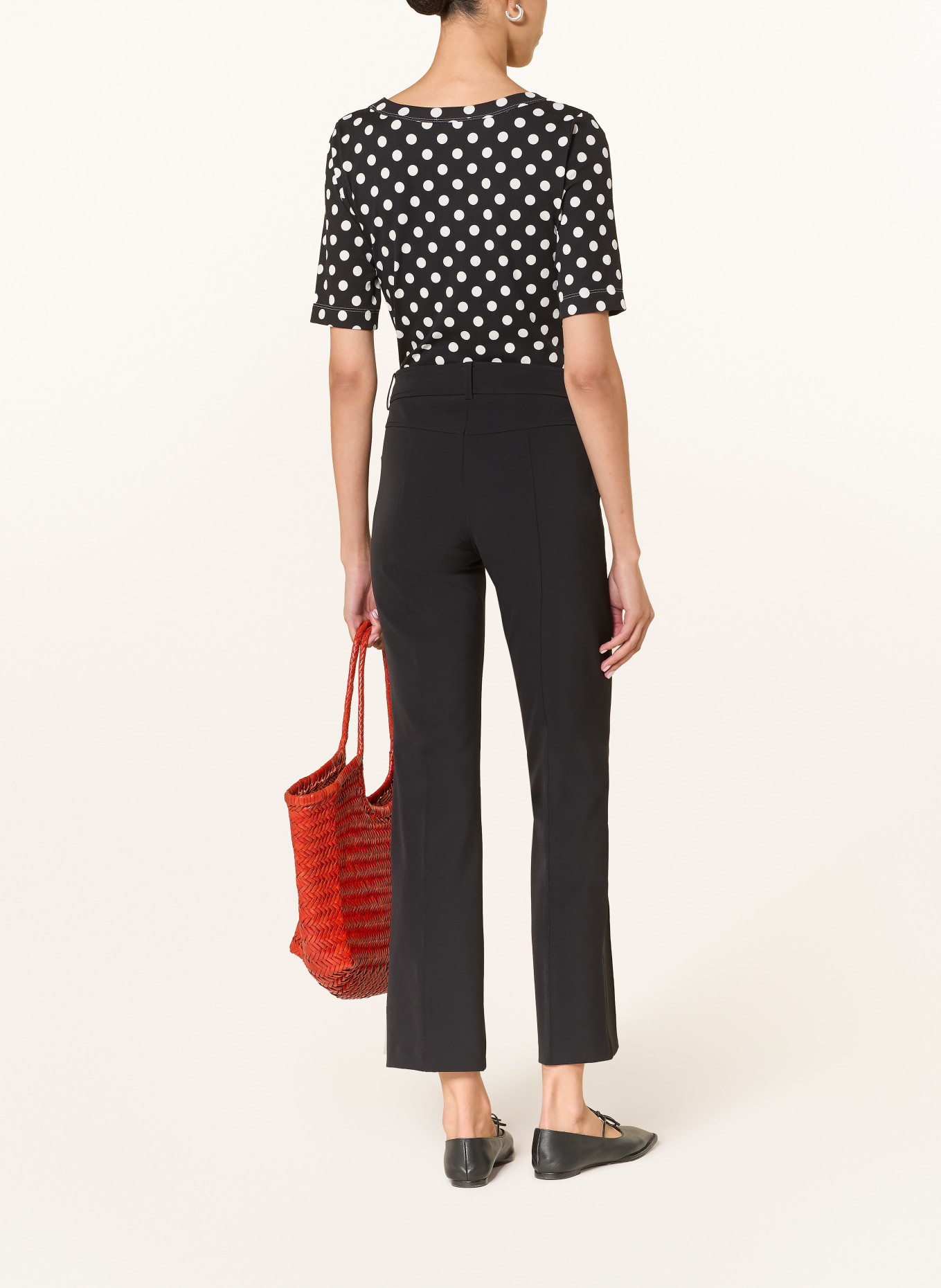 lilienfels tričko: ČERNÁ / BÍLÁ