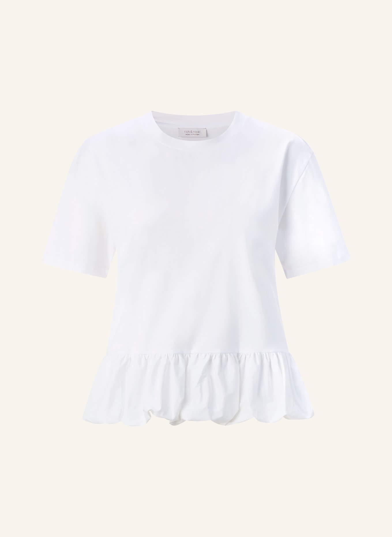 Rich & Royal tričko: BÍLÁ