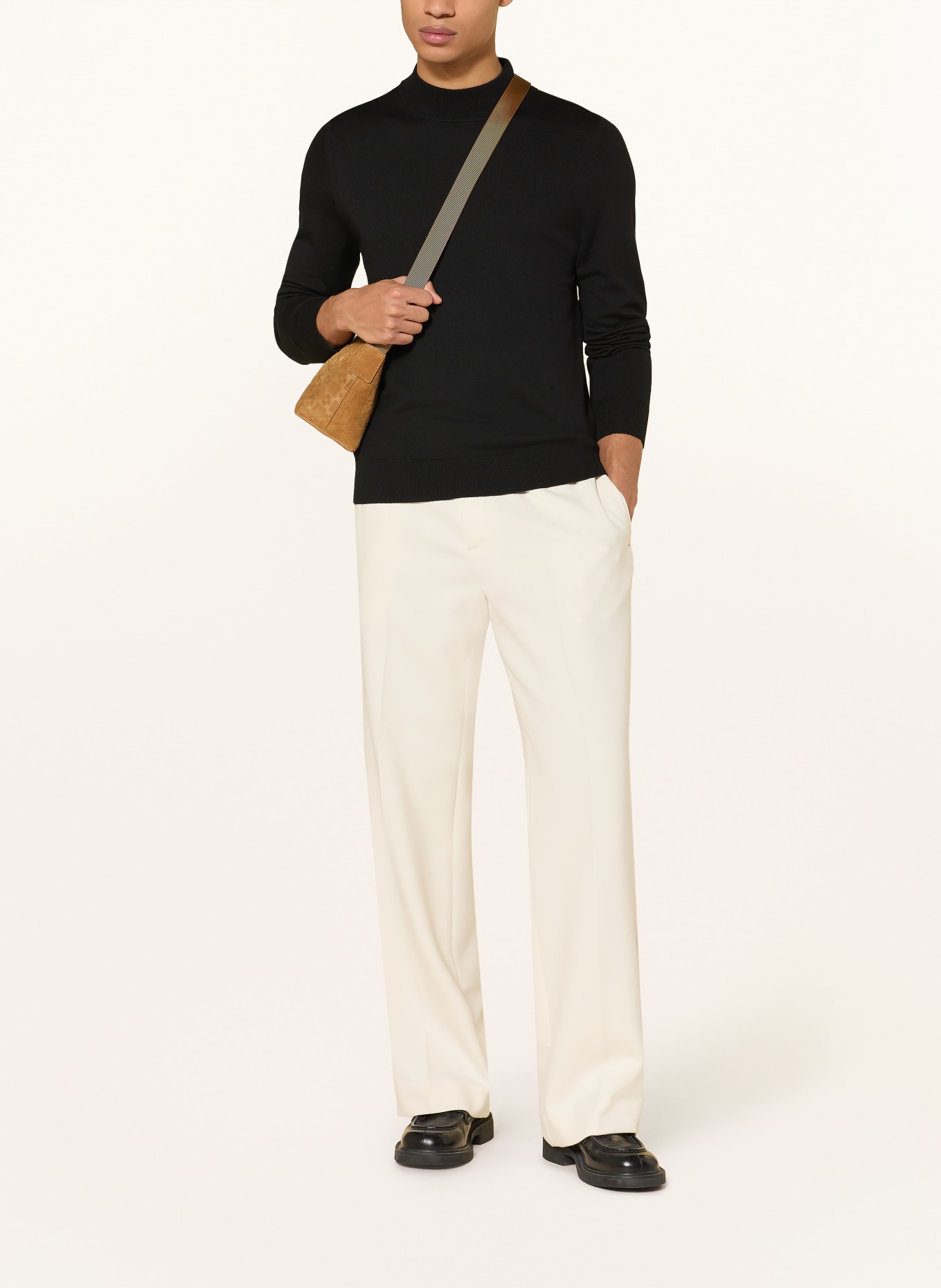 SANDRO Pullover: SCHWARZ