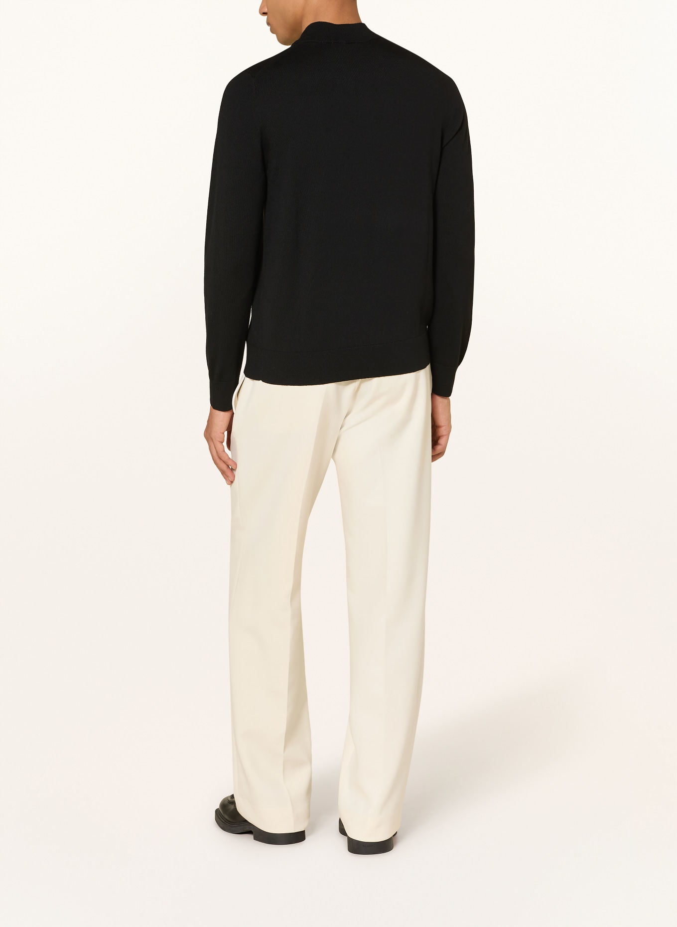 SANDRO Pullover: SCHWARZ