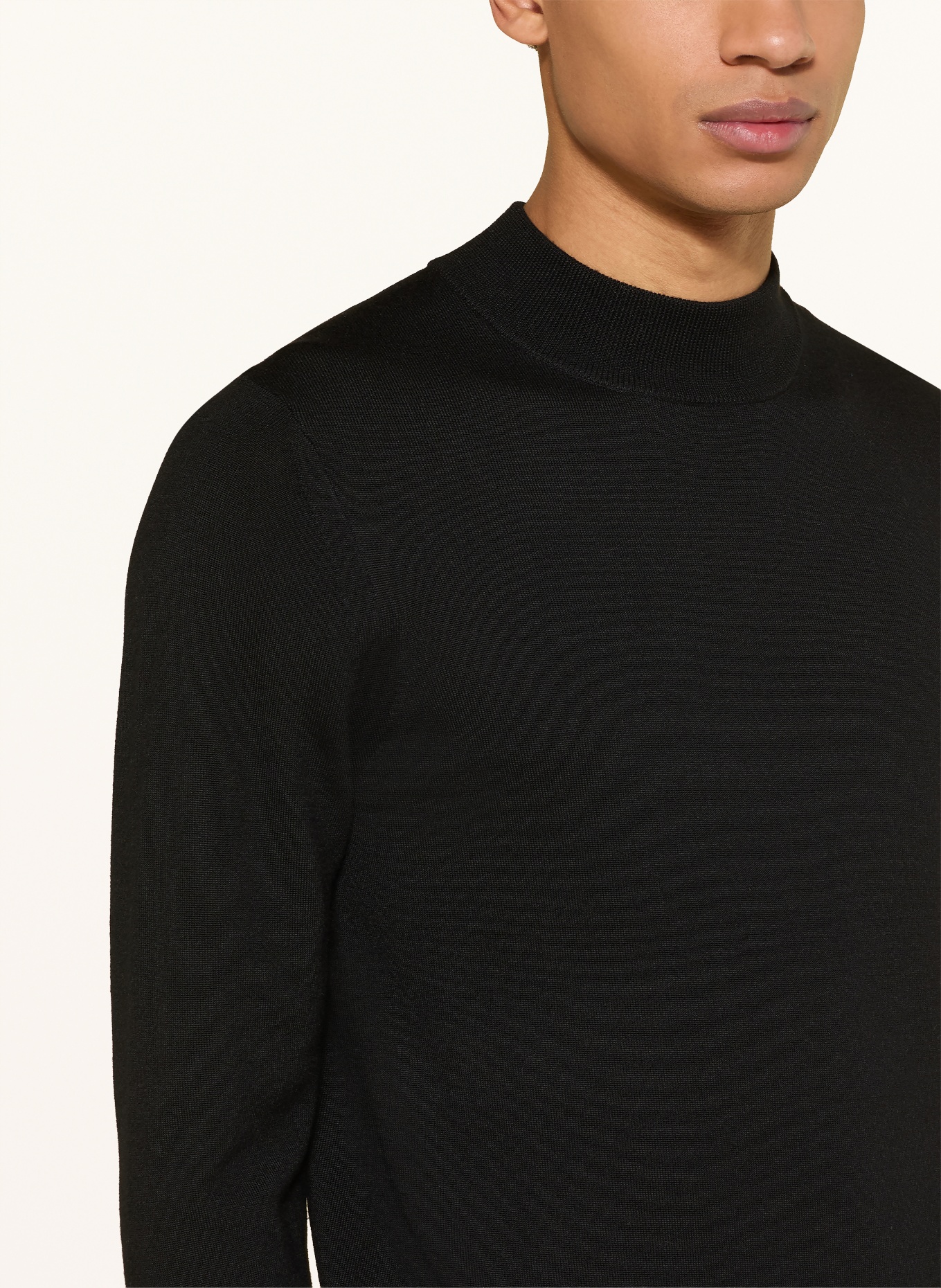 SANDRO Pullover: SCHWARZ