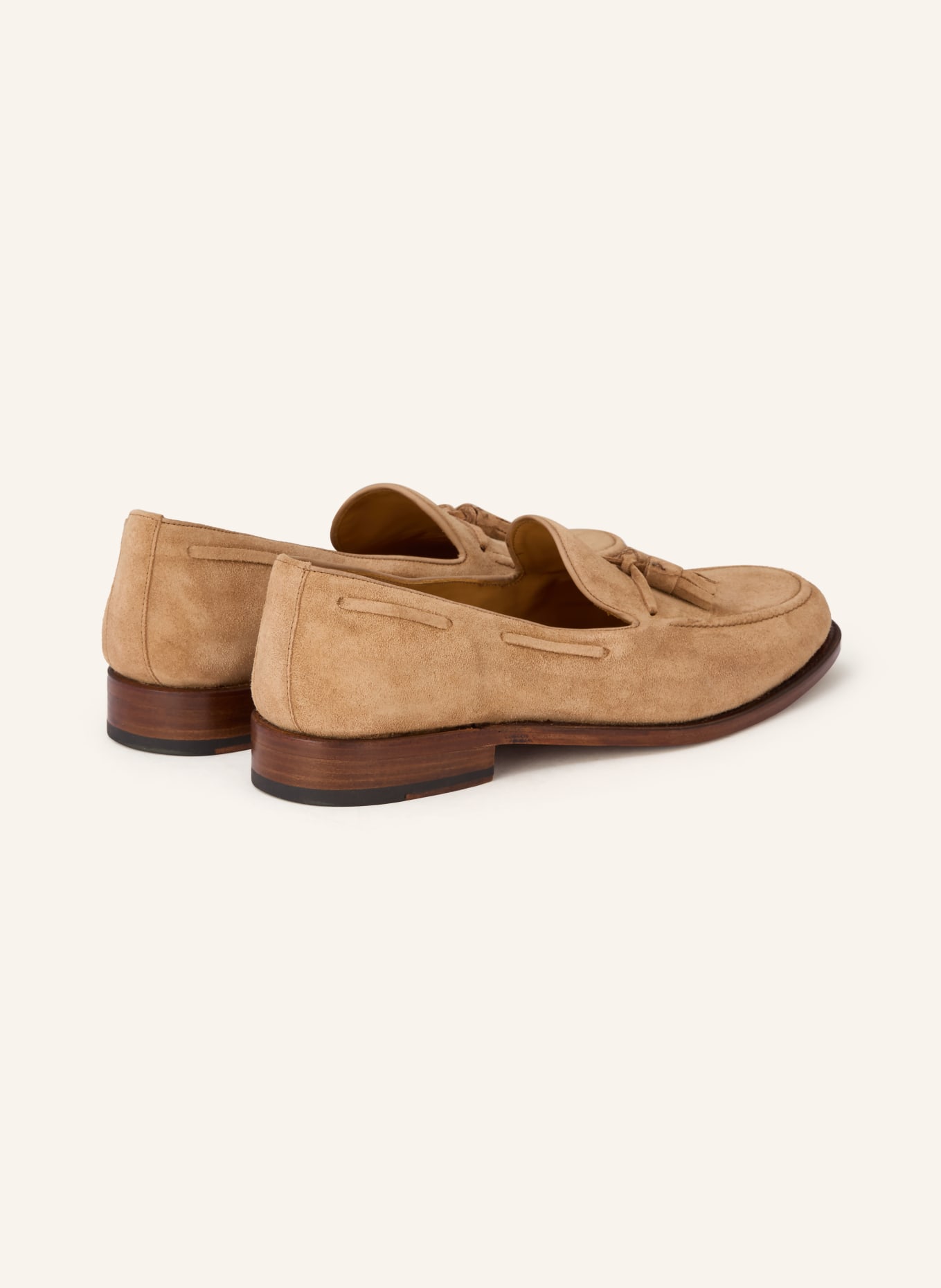 Cordwainer loafer: LIGHT BROWN
