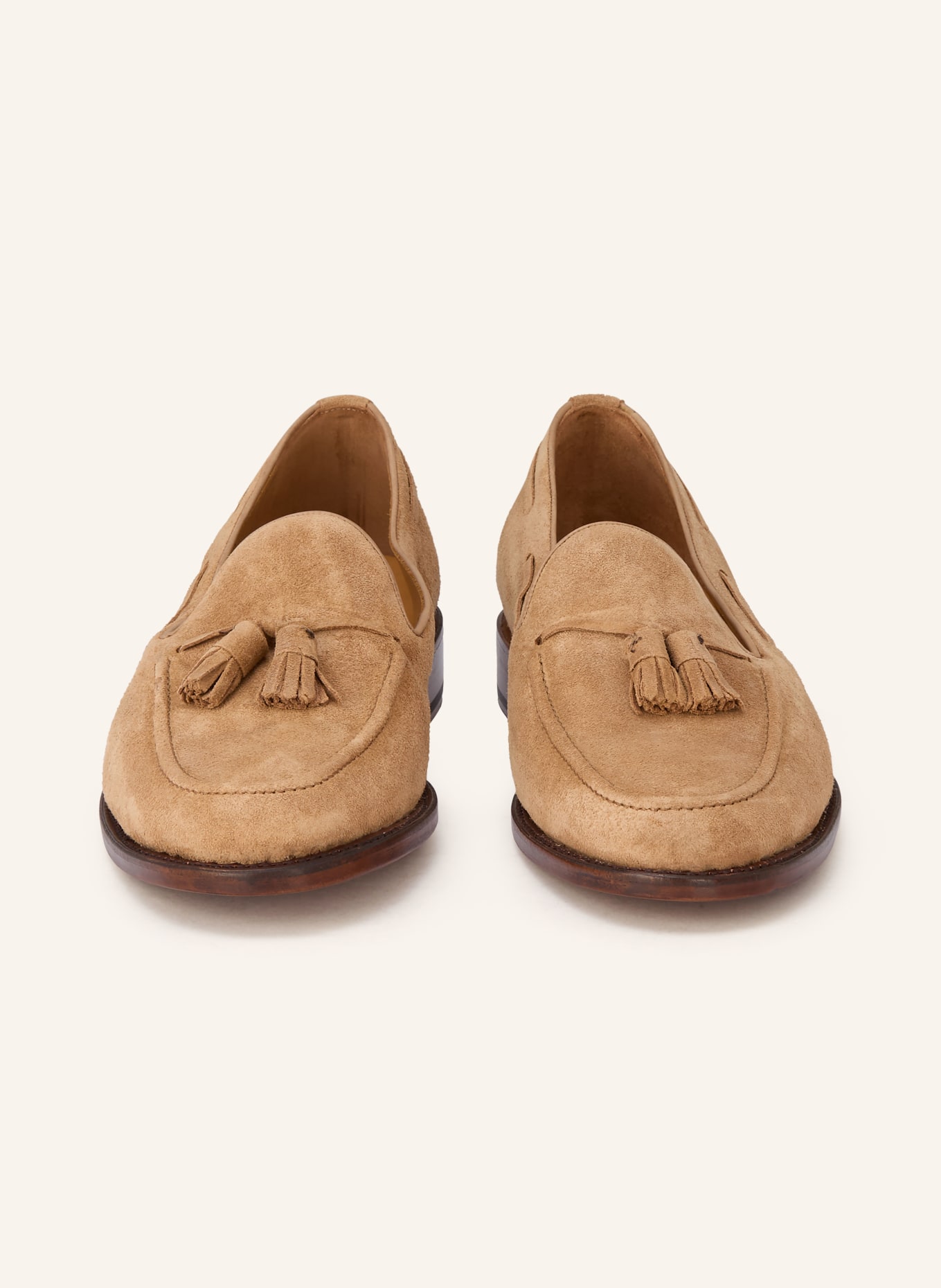 Cordwainer loafer: LIGHT BROWN