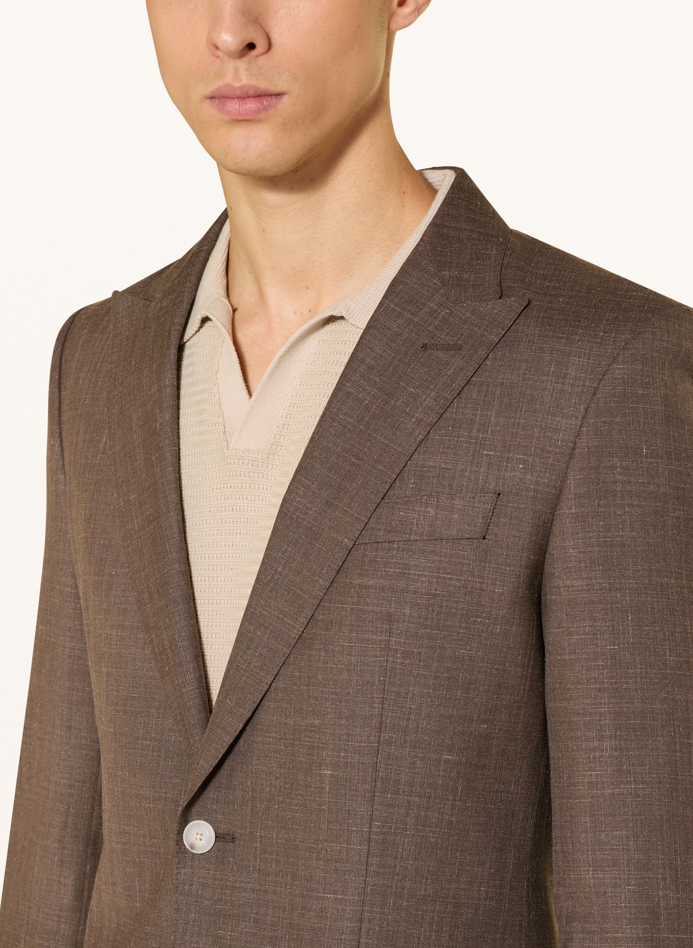 BOSS Sakko HUGE Slim Fit: 207 DARK BROWN