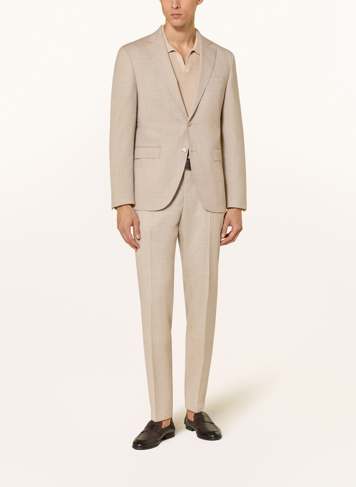 BOSS Anzugsakko JECKSON Regular Fit: 286 OPEN BEIGE