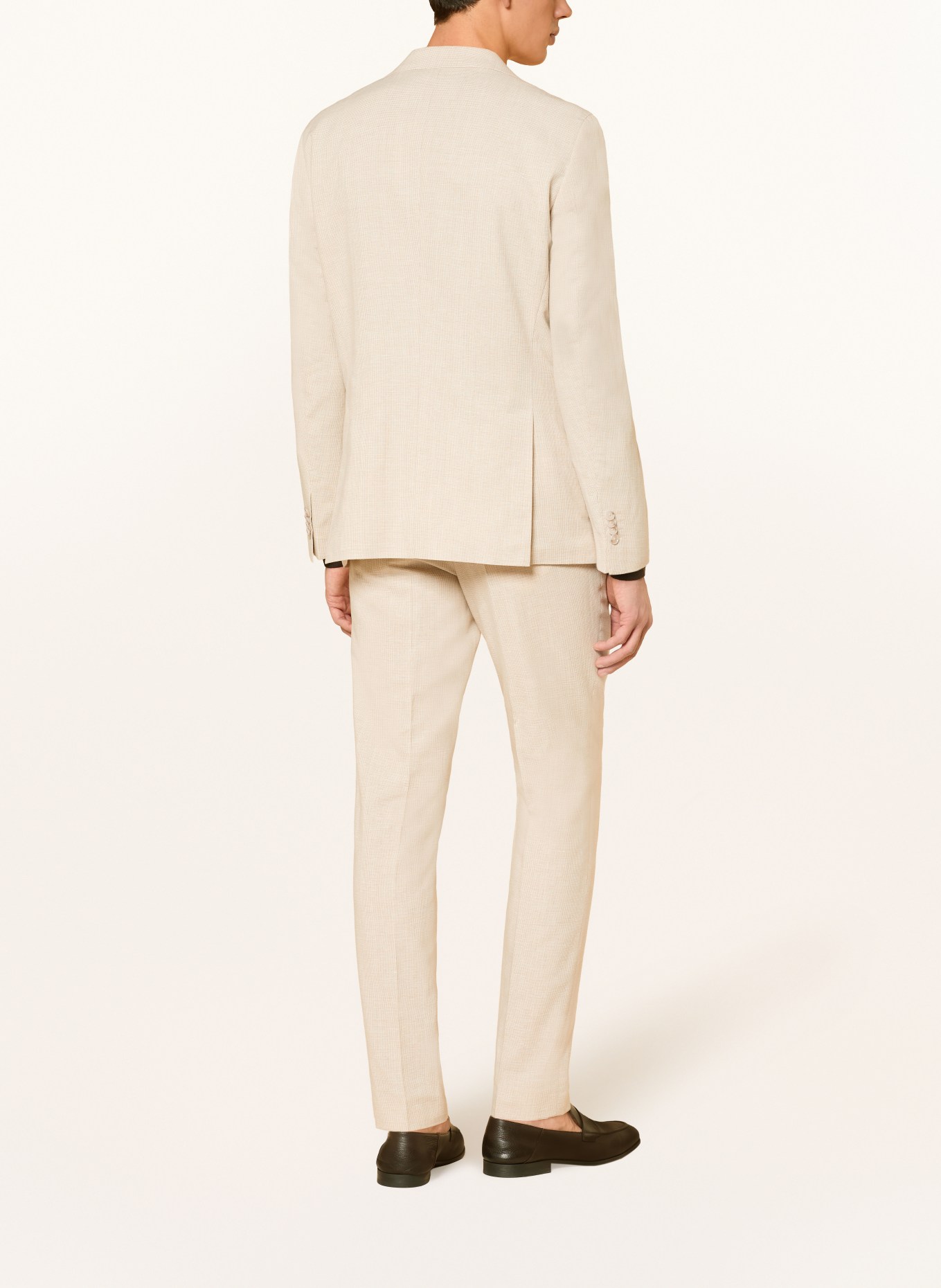 BOSS Anzugsakko HUTSON Regular Fit: 286 OPEN BEIGE