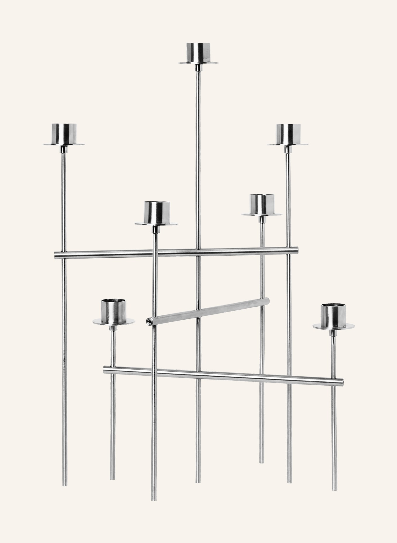 Ferm LIVING Kerzenhalter ELYSIA: SILBER