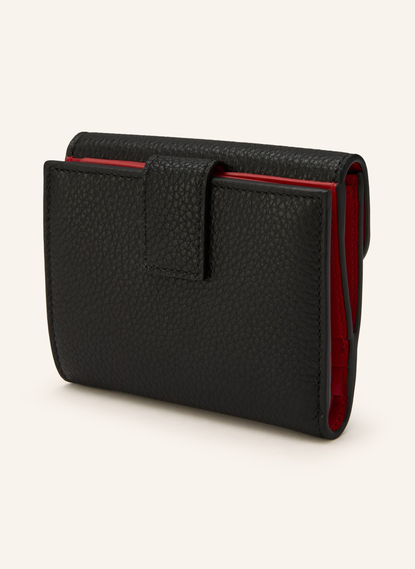 FERRAGAMO Geldbörse GANCIO: SCHWARZ