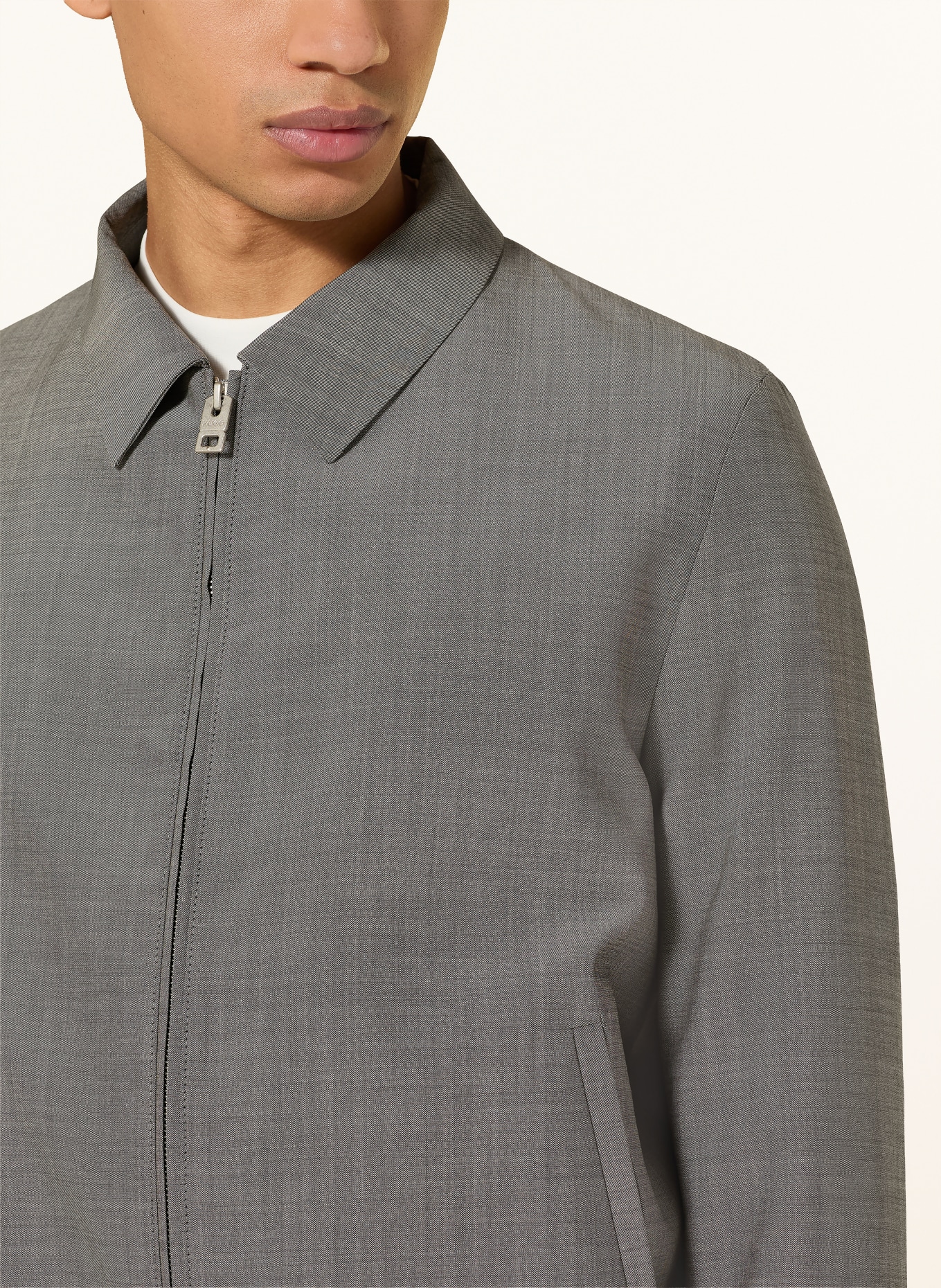 HUGO HELLYS jacket: DARK GRAY