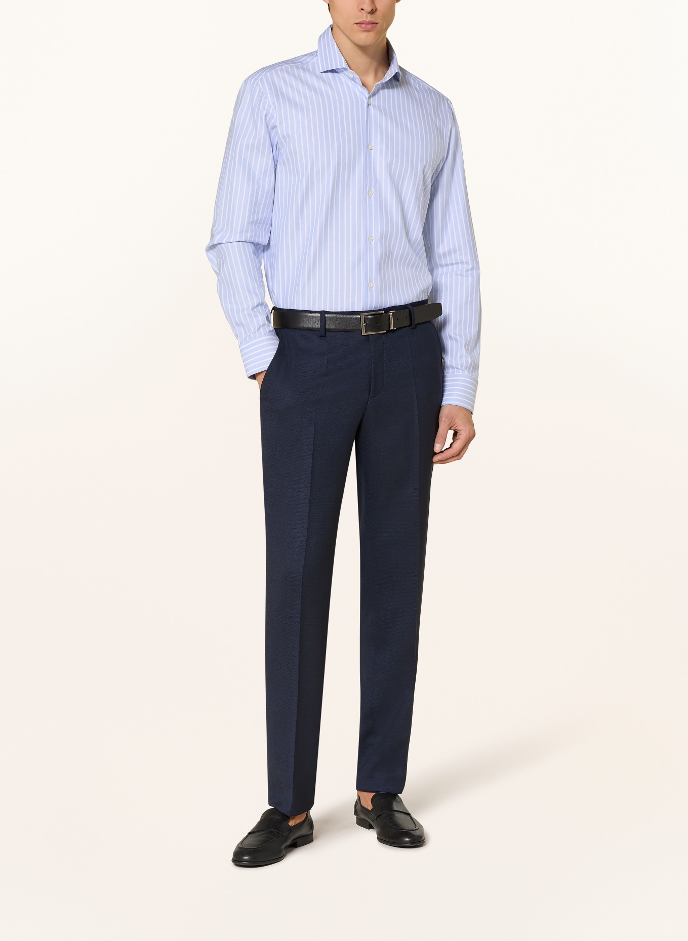 BOSS Hemd JOE Regular Fit: HELLBLAU / WEISS