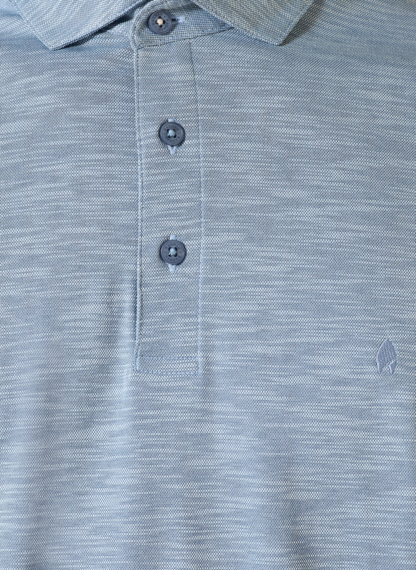 RAGMAN Jersey-Poloshirt: HELLBLAU