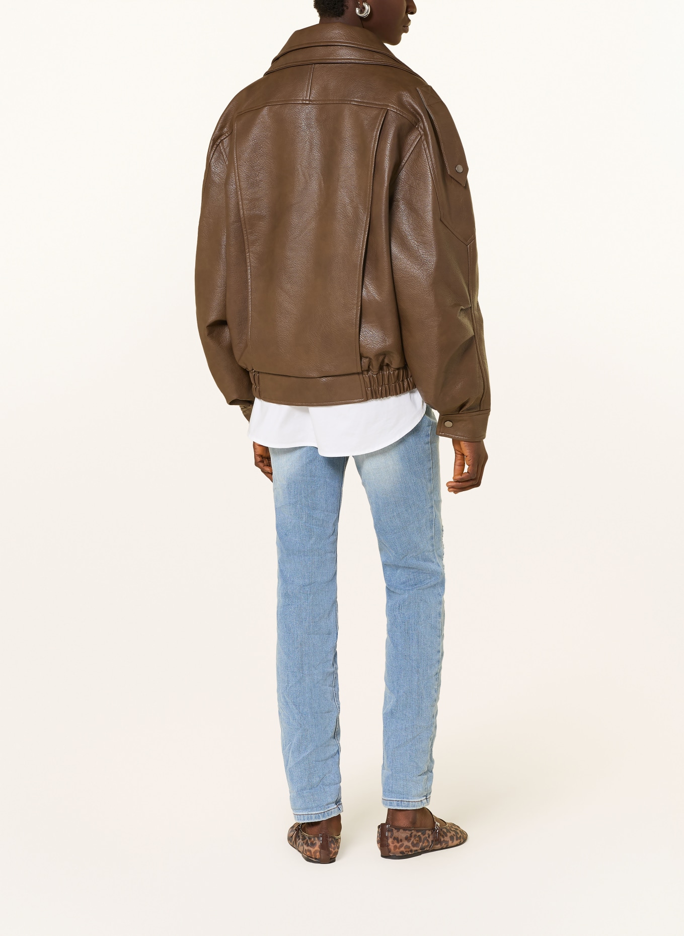 Buena Vista Zničená džíny MALIBU-ZIP: 5668 pretty denim