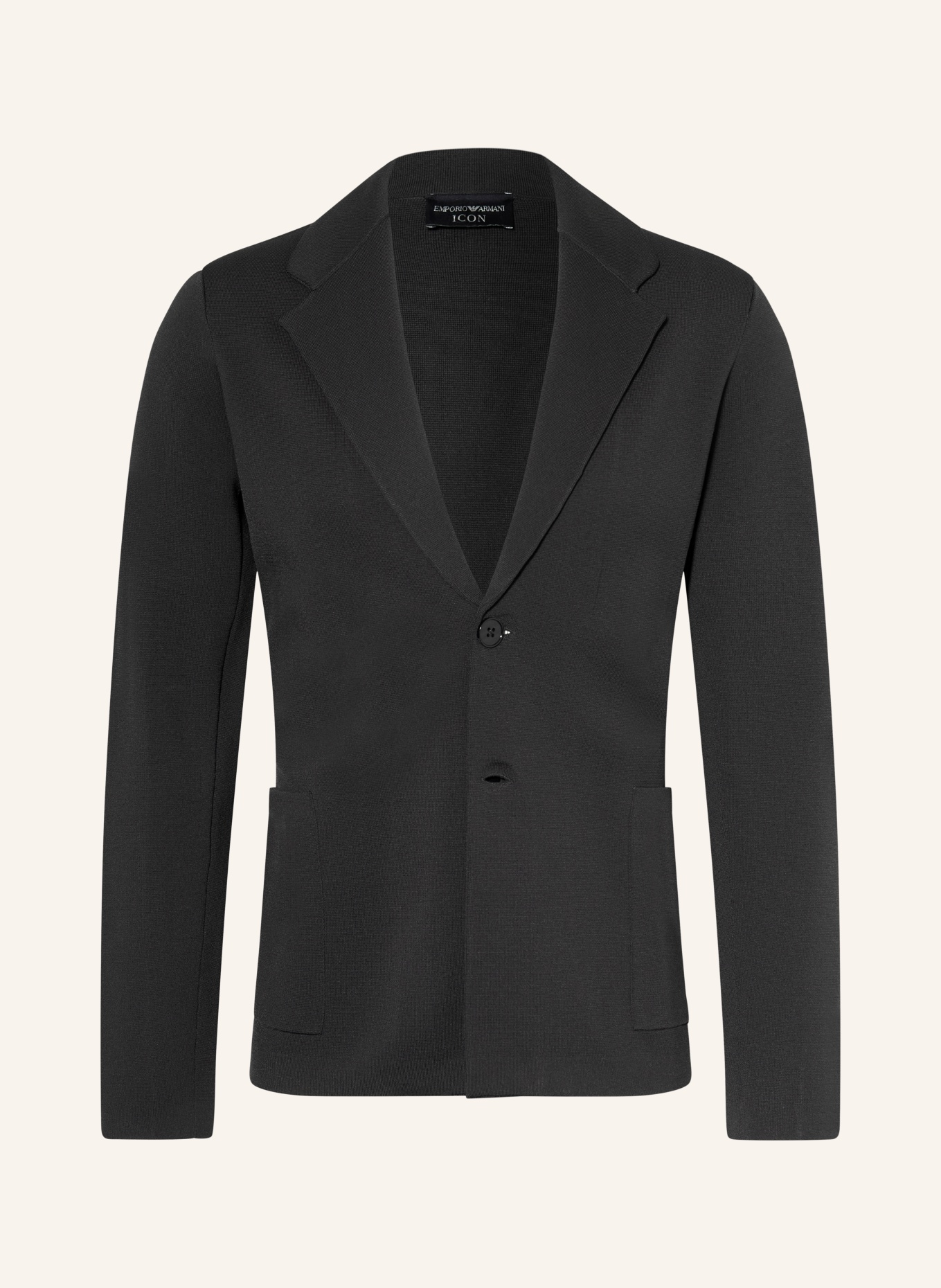 EMPORIO ARMANI Sakko Regular Fit: SCHWARZ