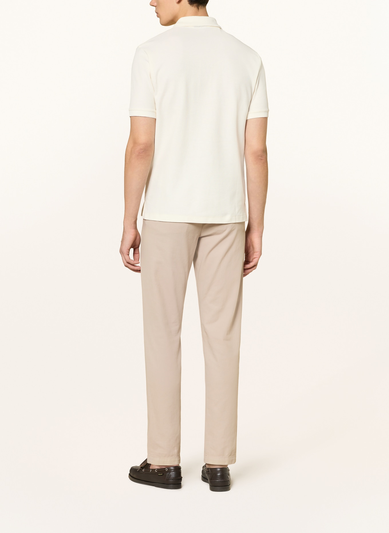 EMPORIO ARMANI Piqué-Poloshirt: ECRU