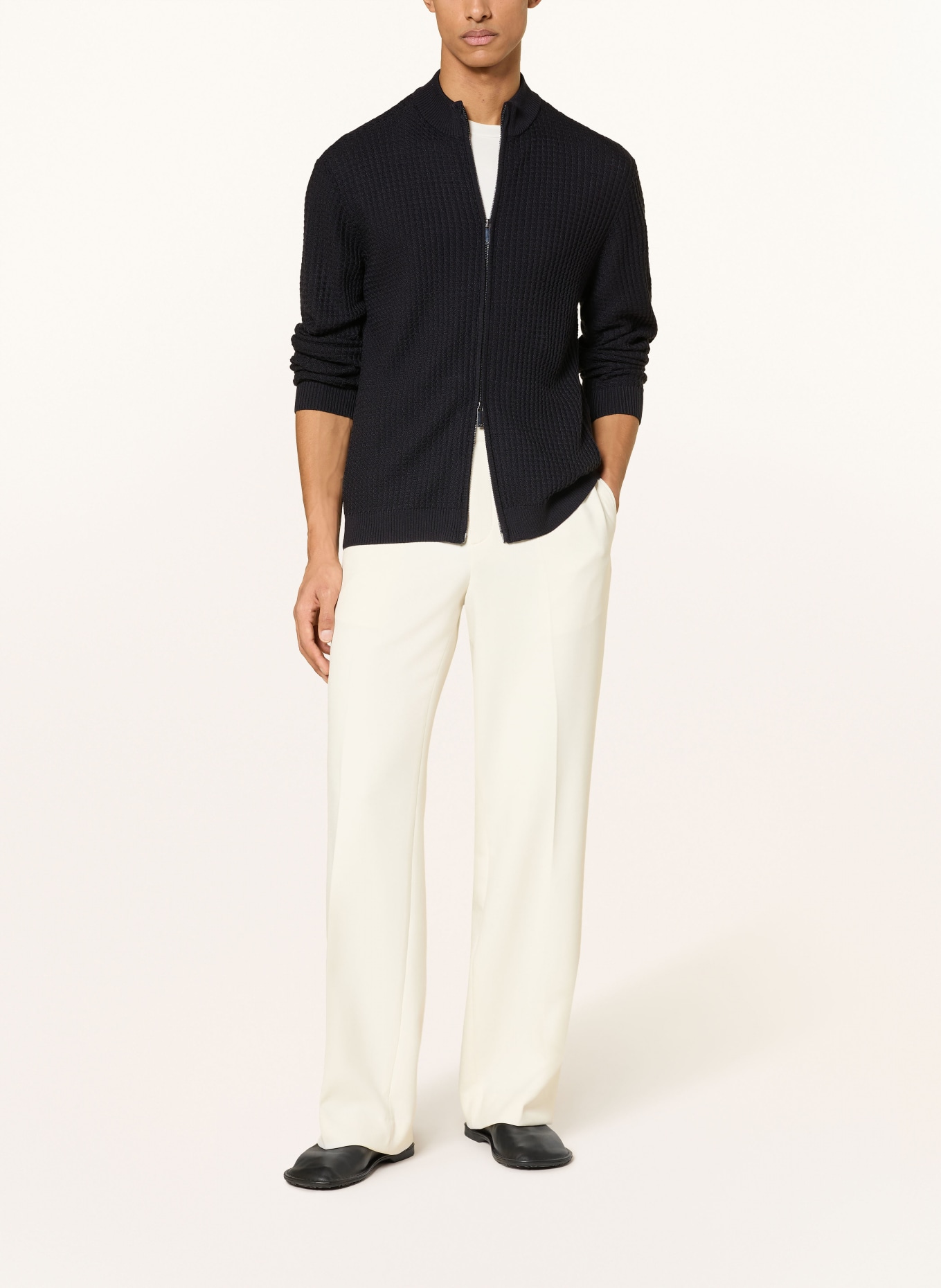 EMPORIO ARMANI Strickjacke: DUNKELBLAU