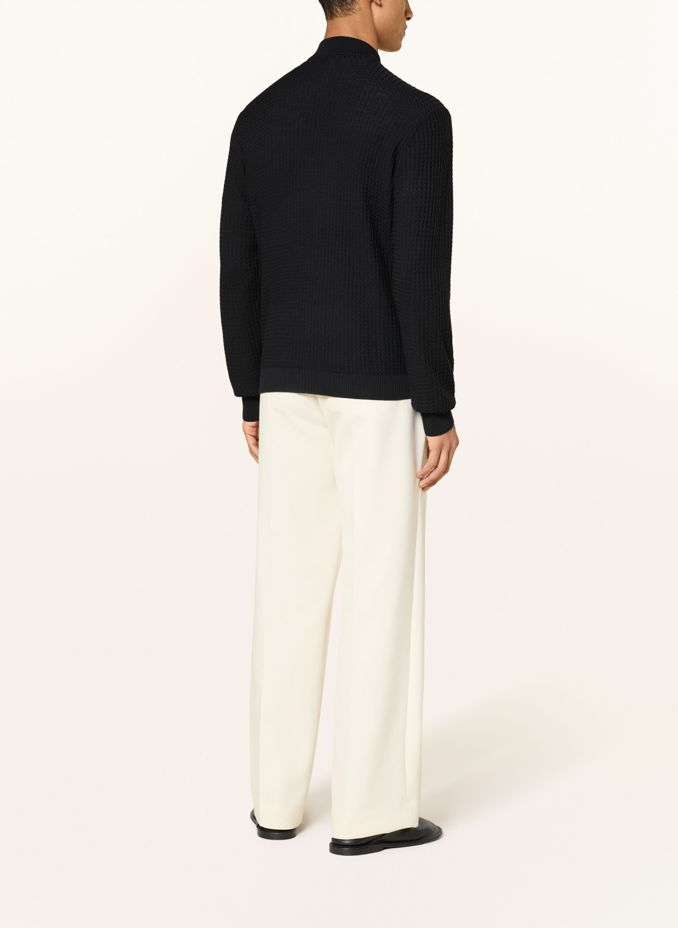 EMPORIO ARMANI Strickjacke: DUNKELBLAU